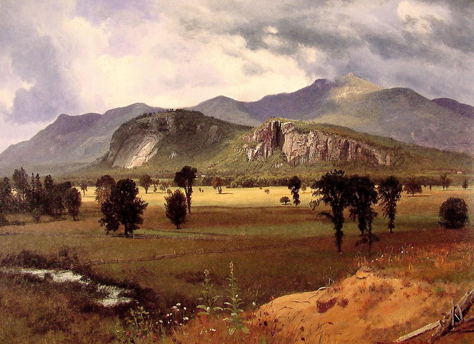 Moat Mountain Intervale, New Hampshire — Albert Bierstadt