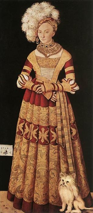 Portraits Of Katharina Von Mecklenburg — Lucas Cranach The Elder