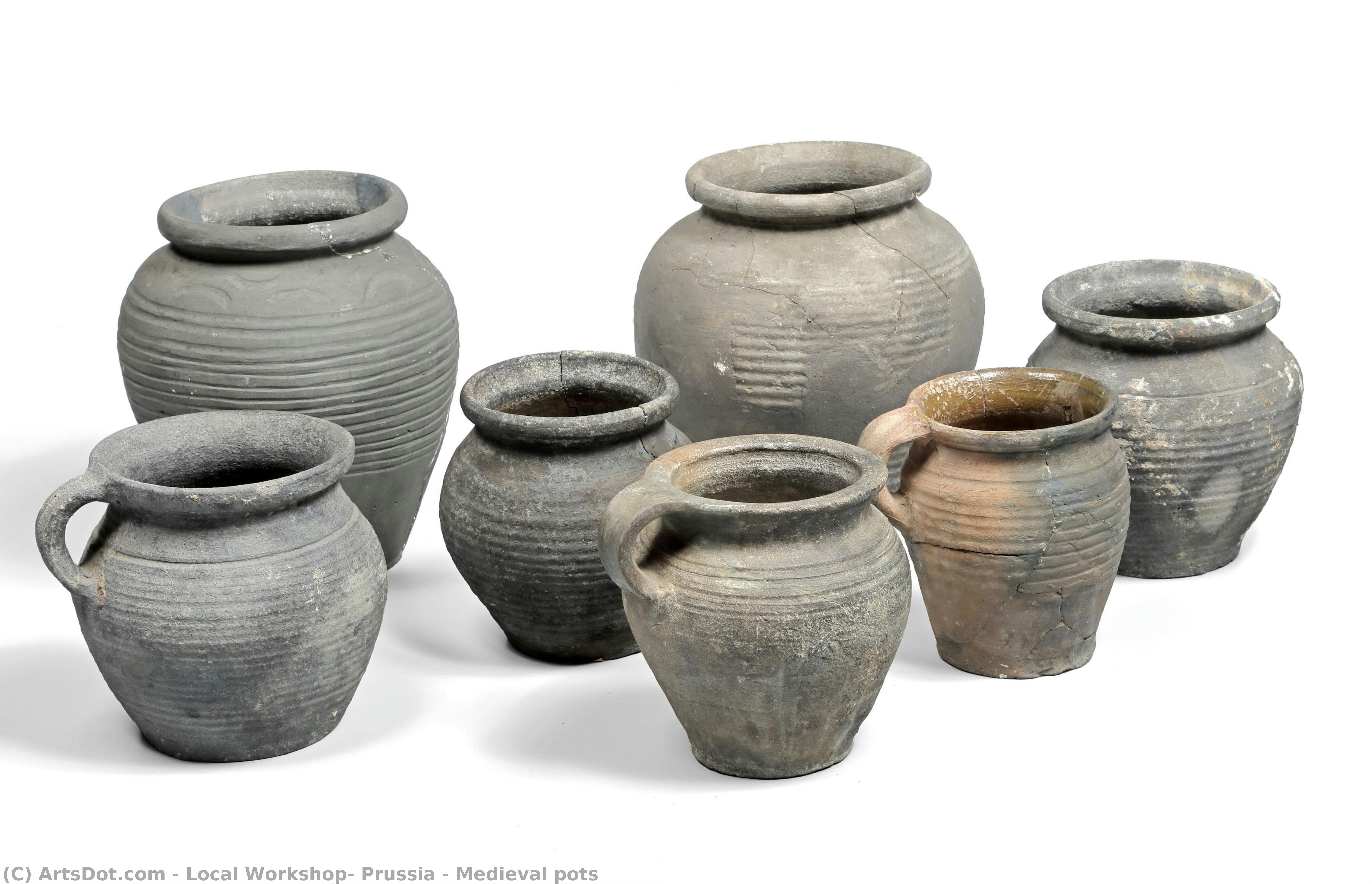 Medieval Pots — Local Workshop, Prussia