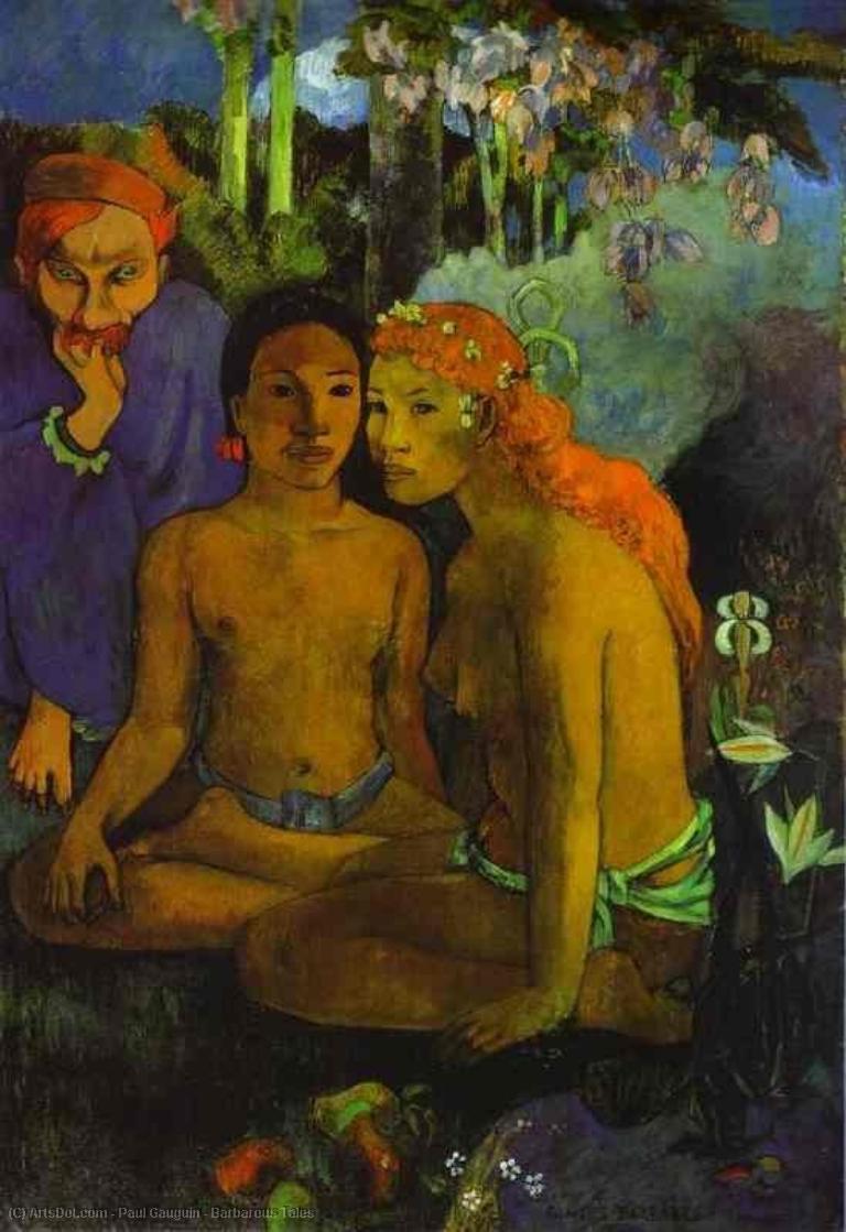 Barbarous Tales — Eugène Henri Paul Gauguin