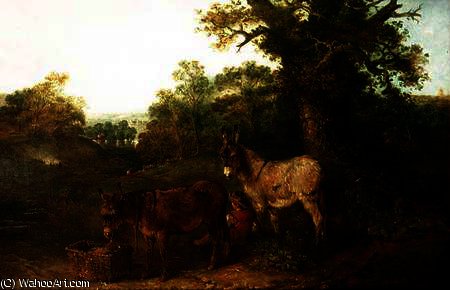 Donkeys In A Glade — Edward Robert Smythe