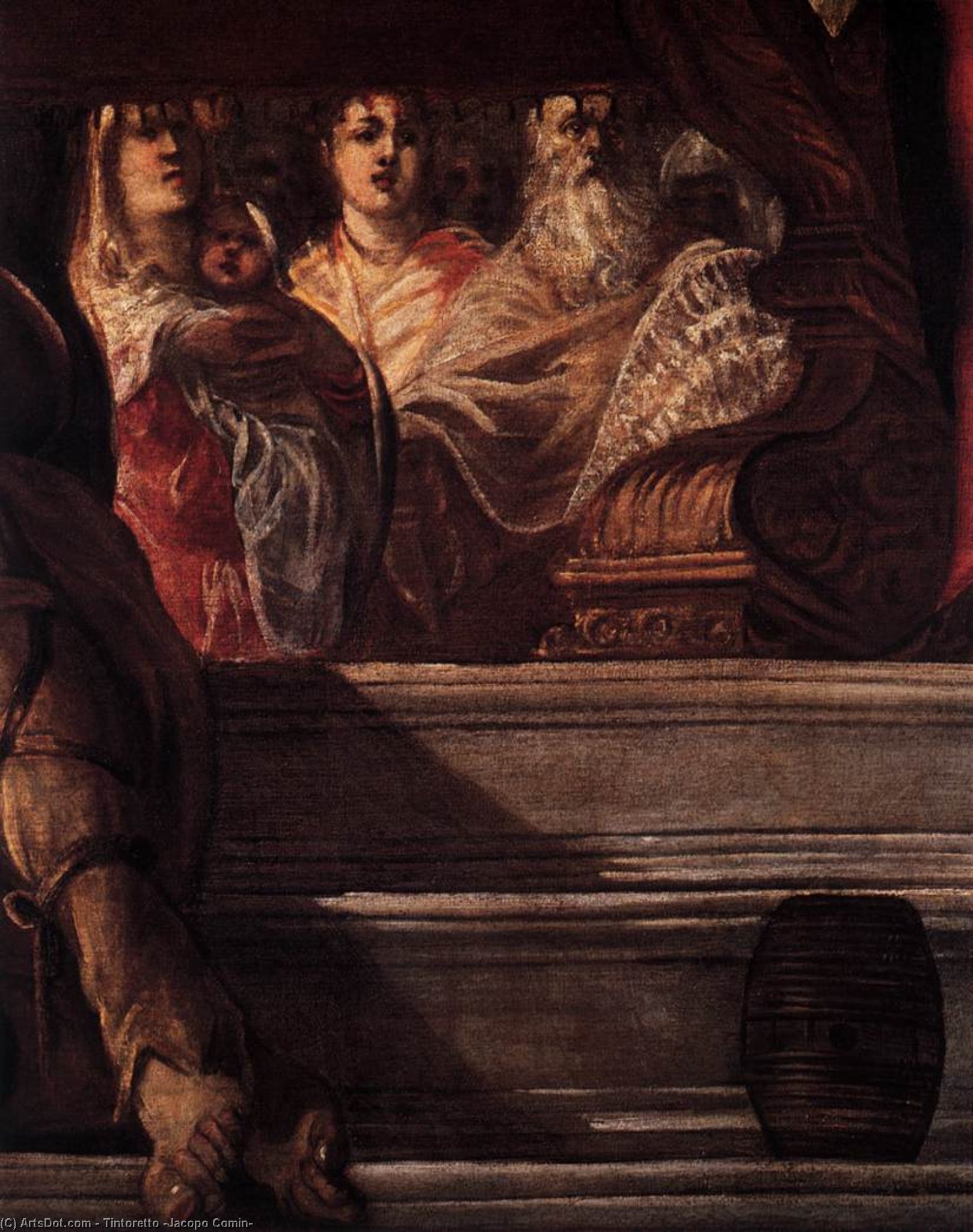 La Presentación De Cristo En El Templo — Jacopo Tintoretto