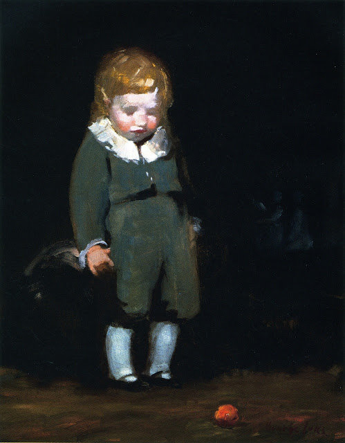 Child In Grey — George Benjamin Luks