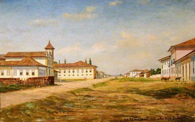 Brás Church In 1860 — Benedito Calixto