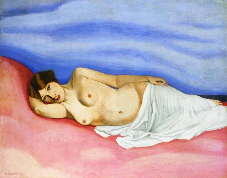Nude In Bed — Félix Vallotton