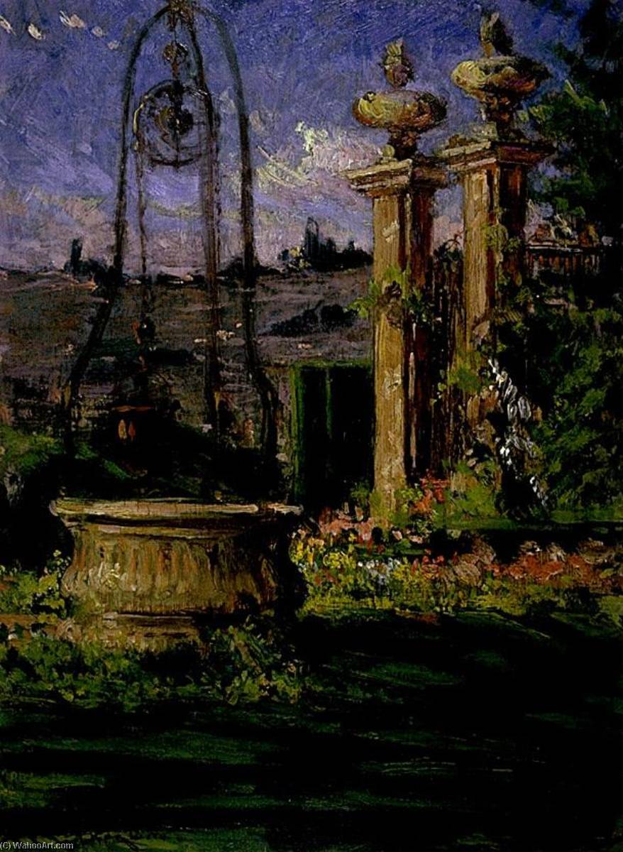 In The Gardens Of The Villa Palmieri — ジェームズ・キャロル・ベクウィス