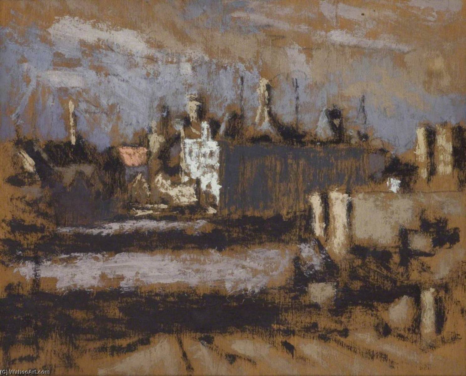 View Of A City — Edward Morland Lewis
