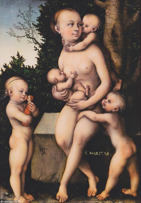 Charity — Lucas Cranach The Elder