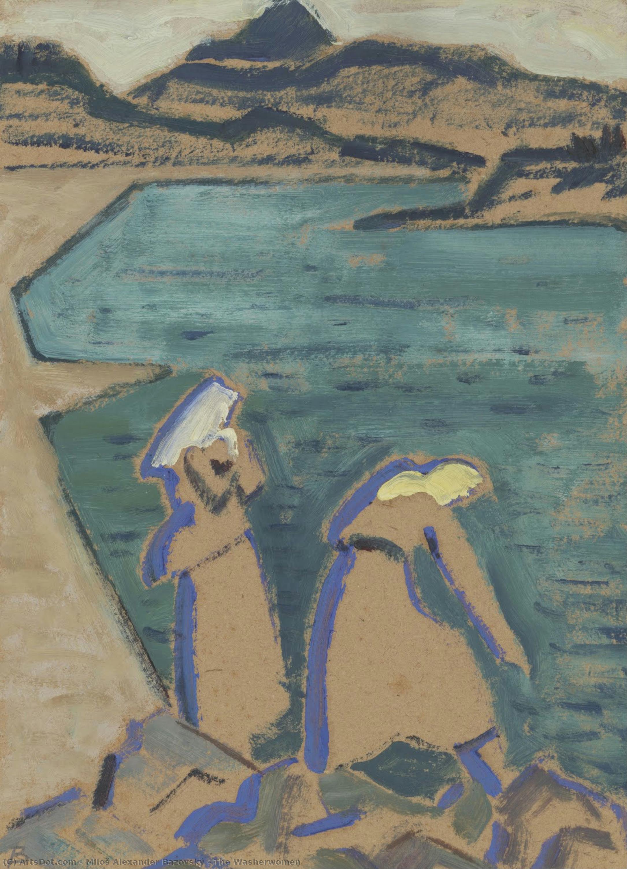The Washerwomen — Miloš Alexander Bazovský
