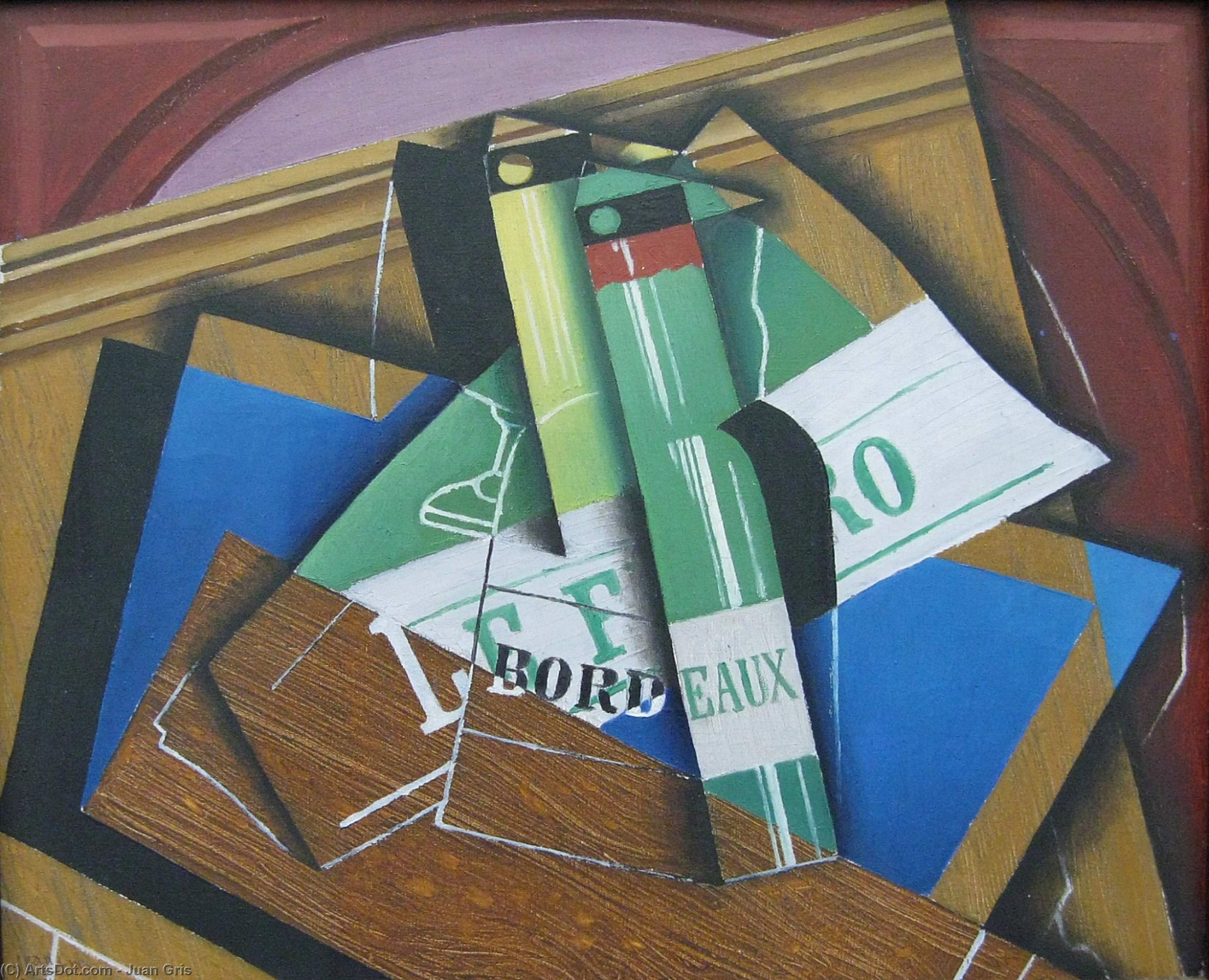 The Bordeaux Bottle — Juan Gris