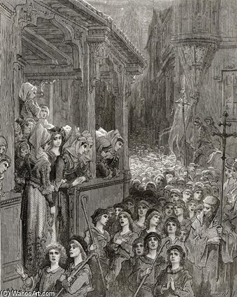 The Children's Crusade — Paul Gustave Doré