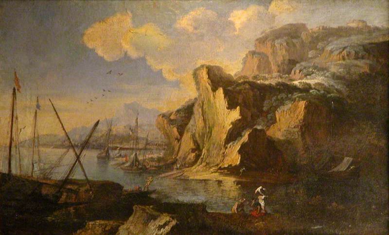 Storm – Midday (after Claude Joseph Vernet) — Charles Francois Lacroix De Marseille