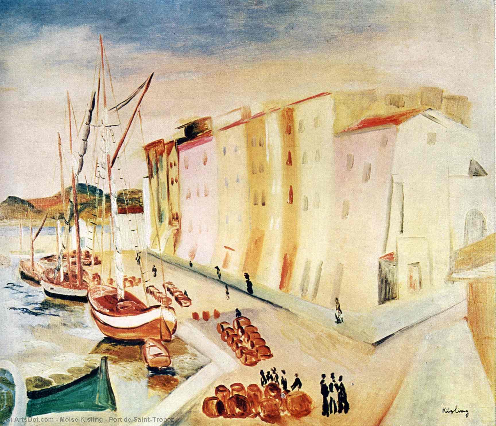 Port De Saint-tropez — Moïse Kisling