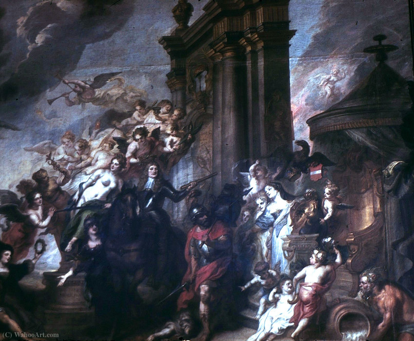 Allegory Of The Peace Of Oliwa In (1660) — Theodoor Van Thulden