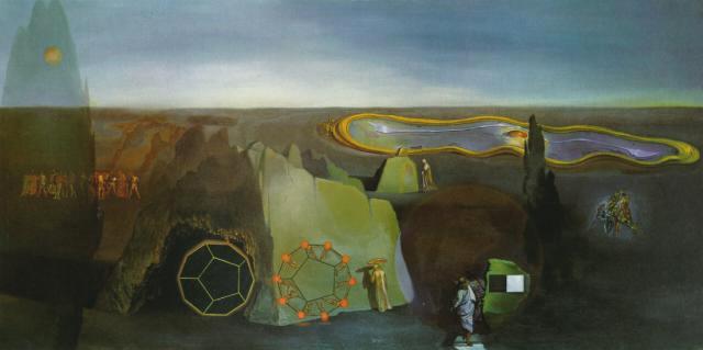 Searching For The Fourth Dimension, 1979 — Salvador Dalí