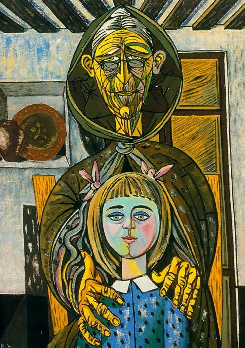 The Old Woman And The Girl — Rafael Zabaleta Fuentes
