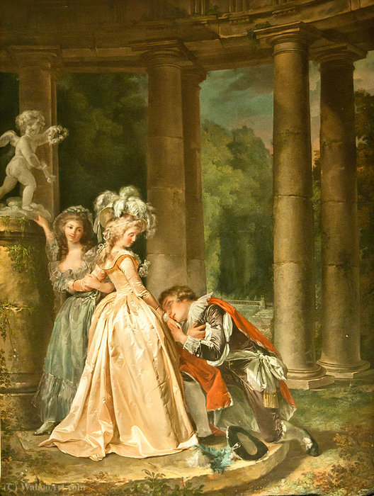 The Oath Of Love — Louis Rolland Trinquesse