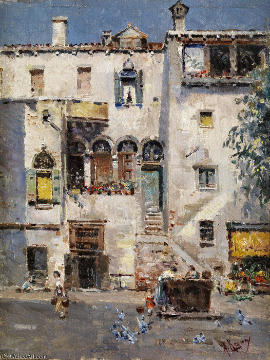 Venezianische Ansicht — Antonio Maria De La Concepcion Reyna Manescau