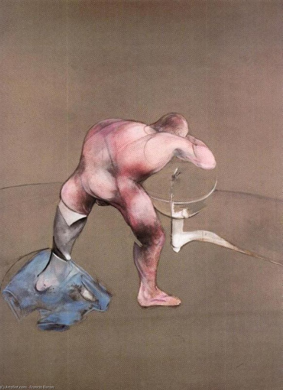 Man At Washbasin — Francis Bacon