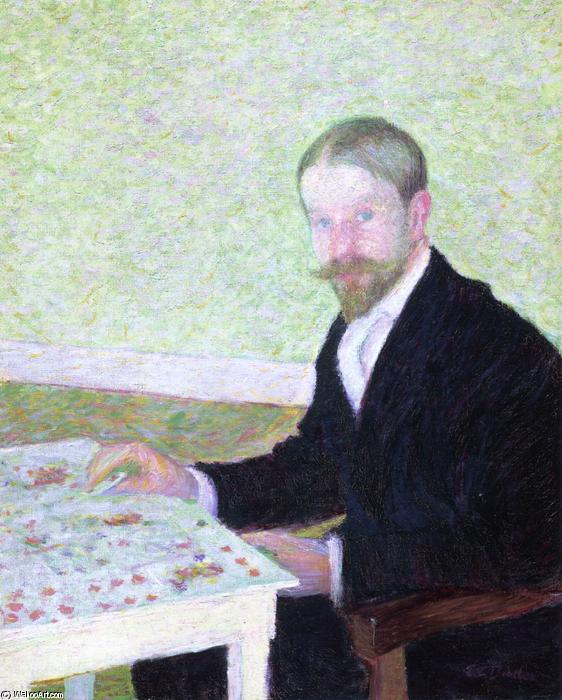 Portrait Of The Artist, William Howard Hurt, Giverny — Theodore Earl Butler