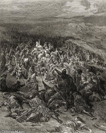 Two Hundred Knights Attack Twenty Thousand — Доре, Гюстав