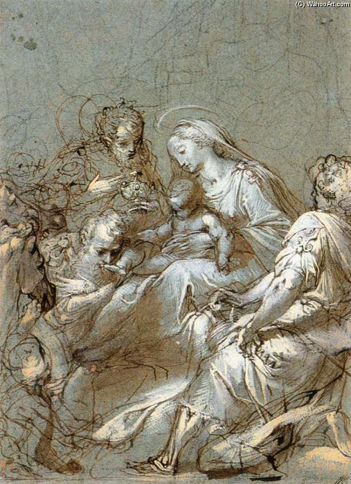 The Adoration Of The Magi — Федерико Бароћи