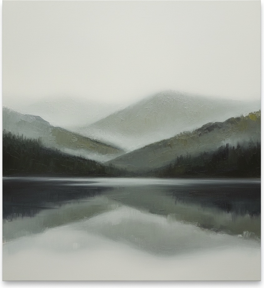 Ethereal Silence: A Singular Vision Of Mist And Mirrored Mountain Shadows — Laurent Roche
