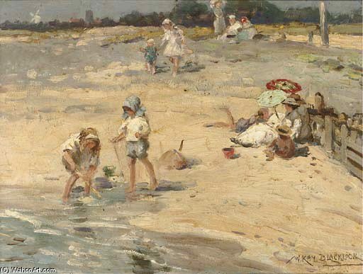 Building Castles In The Sand — William Kay Blacklock