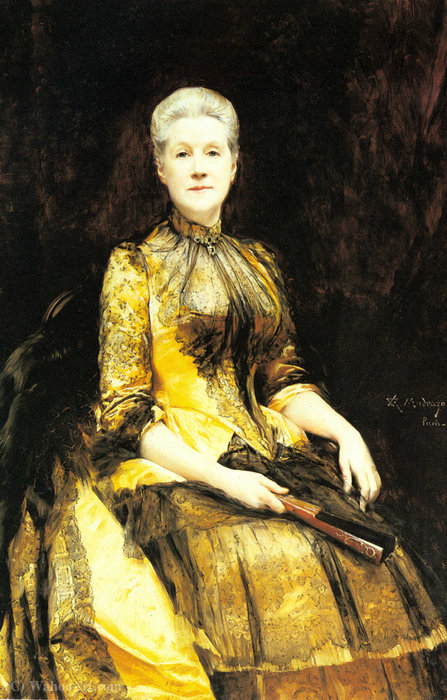 A Portrait Of Mrs James Leigh Coleman — Raimundo De Madrazo Y Garreta