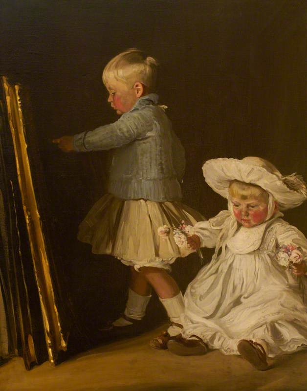 Francis And Christopher Bacon (sons Of Thomas W. Bacon, 1873–1950, Of Ramsden Hall, Essex) — ウィリアム・ニコルソン
