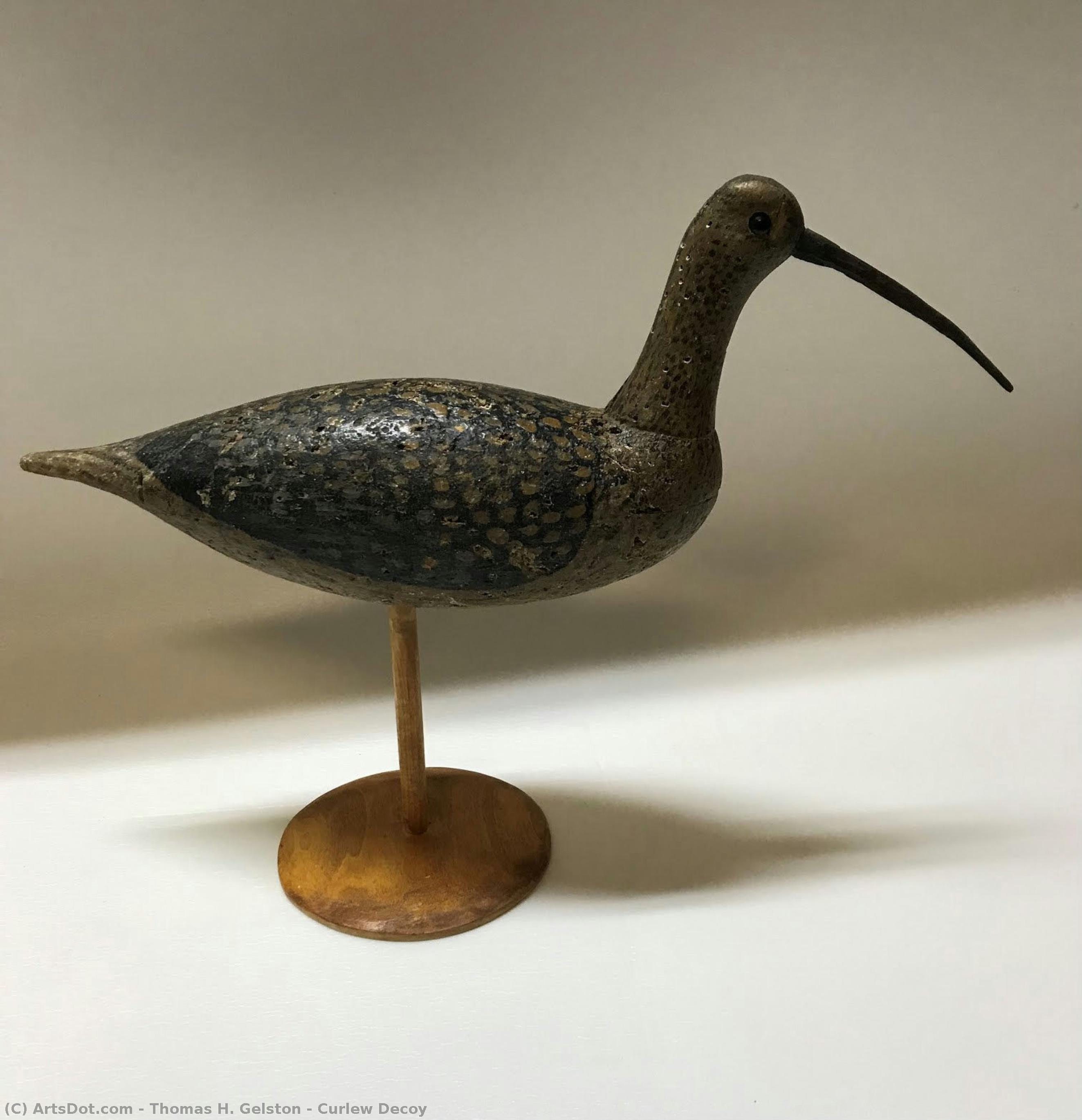 Curlew Decoy — Thomas H. Gelston