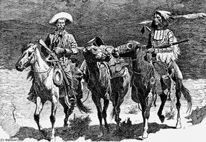 Questionable Companionship — Frederic Remington