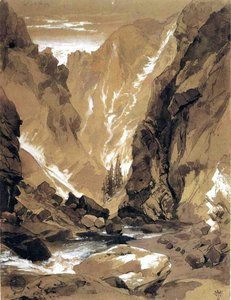 Toltec Gorge, Colorado — Thomas Moran