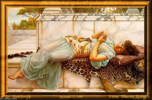 Untitled (9385) — R.b.a John William Godward, Neo-classicism