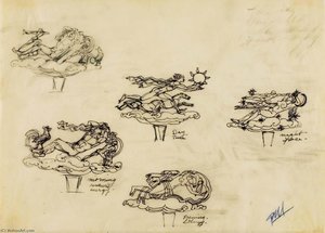 (sketches For The Moods Of Time) — Paul Manship