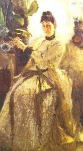 Portrait Of Sofia Golitsyna. — Konstantin Alexeievitch Korovin, Russian Impressionism