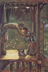 The Merciful Knight — Edward Coley Burne-jones