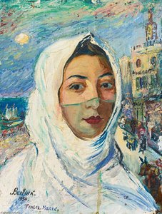 Marussia In Tangier — David Davidovich Burliuk