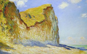 Cliffs Near Pourville — Claude Monet, Impressionism