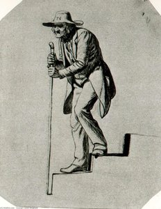 Study Of A Figure 10 — George Caleb Bingham