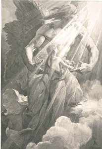 Margaret Buried By The Angel — Jean-paul Laurens