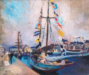 The Empavesado Yacht — Raoul Dufy