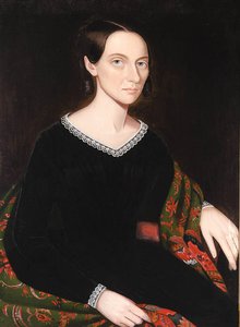 Portrait Of Jane E Kinney — Ammi Phillips