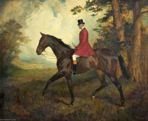 Colonel William Hall Walker On 'buttercup' — James Lynwood Palmer, Contemporary Realism