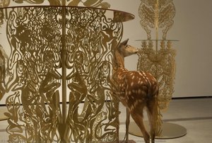 Installation view of Daydream Forests from Beijing Minsheng Art Museum