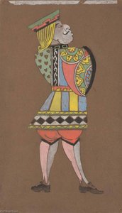 Knave of Hearts (costume design for Alice in Wonderland)