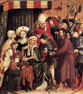 Christ Before Pilate — Hans Multscher, German Realism