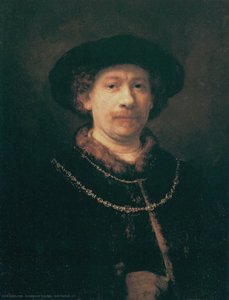 Self Portrait (23) — Rembrandt Van Rijn, Baroque