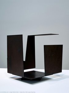Empty Box With Large Opening — Jorge Oteiza Enbil, Minimalist Sculpture