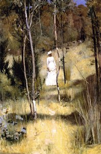 A Summer Morning Tiff — Thomas William Roberts